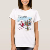 North Pole Rush Hour vrouwen wit T-shirt (Voorkant)