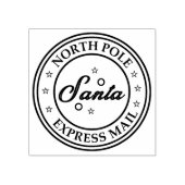 NORTH POLE SANTA EXPRESS MAIL RUBBERSTEMPEL (Afrduk)