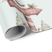 North Pole Sign | Wrapping Paper Cadeaupapier (Rol Hoek)