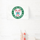 North Pole Snoep Company Holiday Spandoek (Insitu)