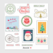 North Pole stickers Pack (Vel)