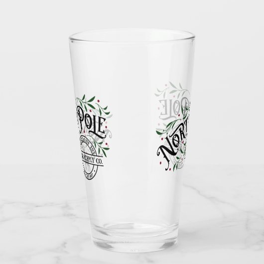 North Pole Supply Co. Glas (Links)