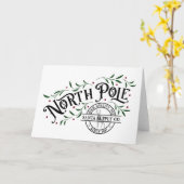 North Pole Supply Co. Kaart (Gele Bloem)