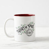 North Pole Supply Co. Tweekleurige Koffiemok (Links)