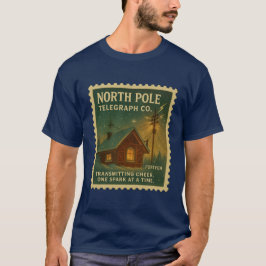  North Pole Telegraph Co. T-shirt