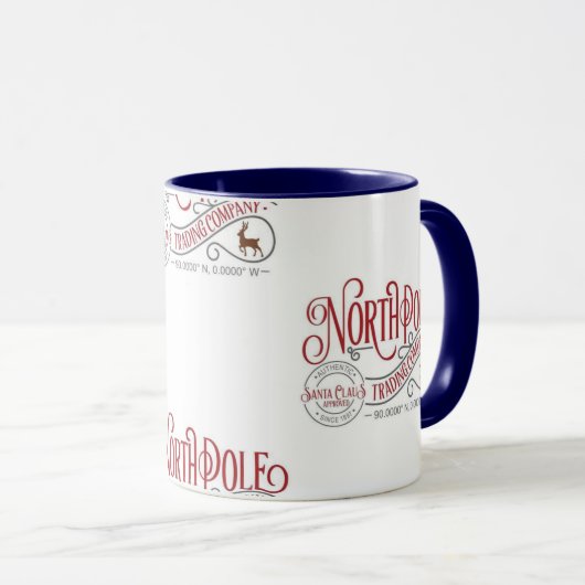 North Pole Trading Co. Kerst Mokken (Voorkant rechts)