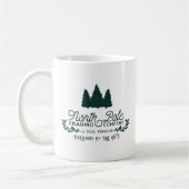 North Pole Trading Company Vintage-kerstLogo Koffiemok (Links)