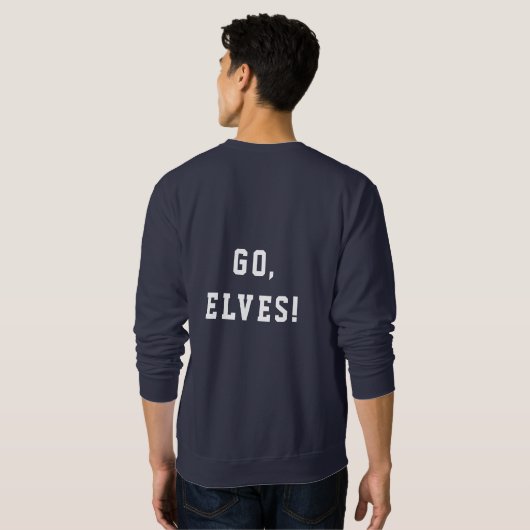  North Pole University Logo Sweatshirt (Achterkant volledig)