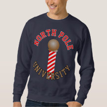  North Pole University Logo Sweatshirt