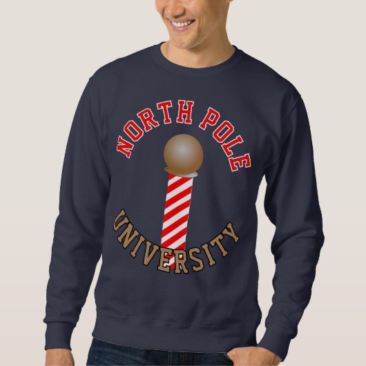  North Pole University Logo Sweatshirt (Voorkant)