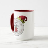 North Pole Worker Elf Union Confectioners Speelgoe Mok (Voorkant links)