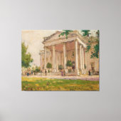 North Portico, The White House, Washington, D.C Canvas Afdruk (Voorkant)