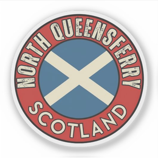 North Queensferry, Schotland Sticker (Voorkant)