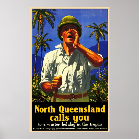 North Queensland Calling  Poster (Voorkant)