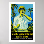 North Queensland roept je Poster (Voorkant)