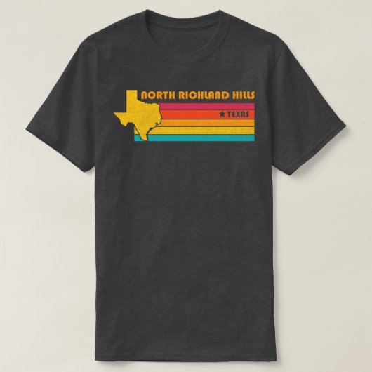 North Richland Hills Vintage (Texas) T-shirt (Design voorkant)