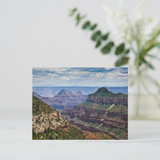 North Rim Gran Canyon - Grand Canyon National Briefkaart (Staand voorkant)