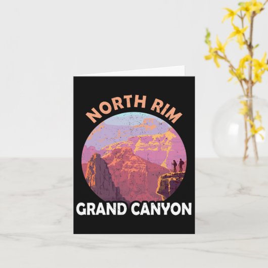 North Rim Grand Canyon I Hiked The Grand Canyon Ou Kaart (Gele Bloem)