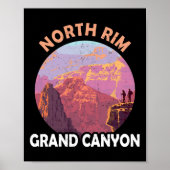 North Rim Grand Canyon I Hiked The Grand Canyon Ou Poster (Voorkant)
