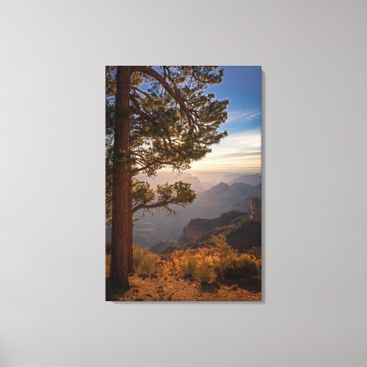 North Rim Sunrise Canvas Afdruk (Voorkant)