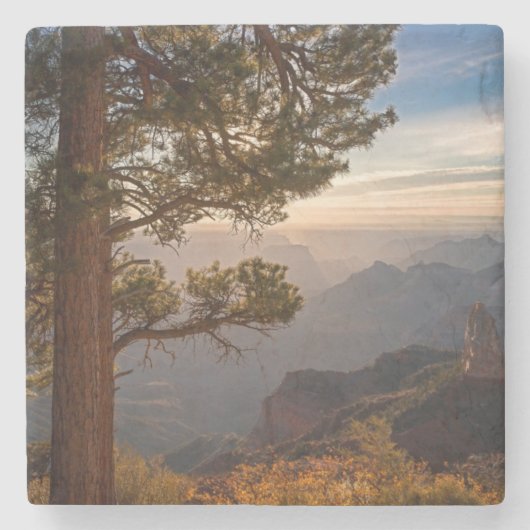 North Rim Sunrise Stenen Onderzetter (Voorkant)