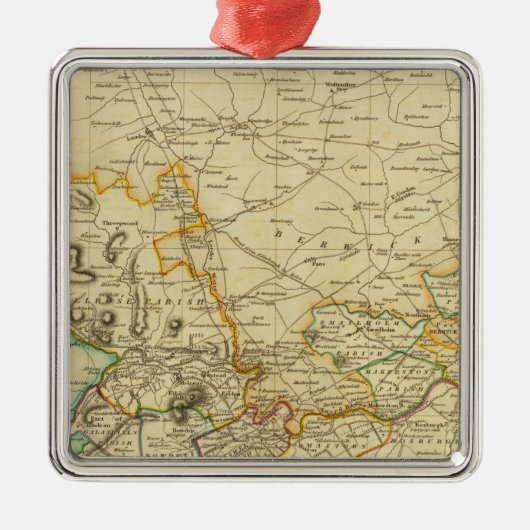 North Roxburgh Shire Metalen Ornament (Voorkant)