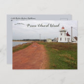 North Rustico Harbour Lighthouse PEI Briefkaart (Voorkant / Achterkant)