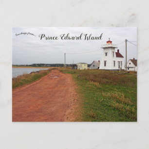 North Rustico Harbour Lighthouse PEI Briefkaart