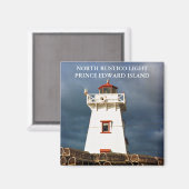 North Rustico Light, Prince Edward Island Magnet (Voorkant / Achterkant)