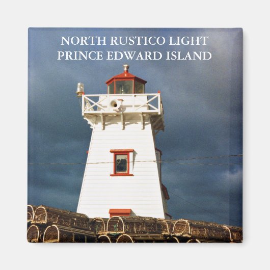 North Rustico Light, Prince Edward Island Magnet (Voorkant)