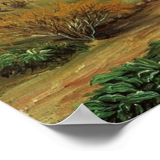 North - Santiago Desde Apoquindo Poster (Hoek)