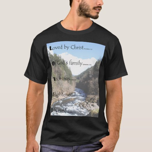 North Santiam Rivier Geliefde Klassieker T-shirt (Voorkant)