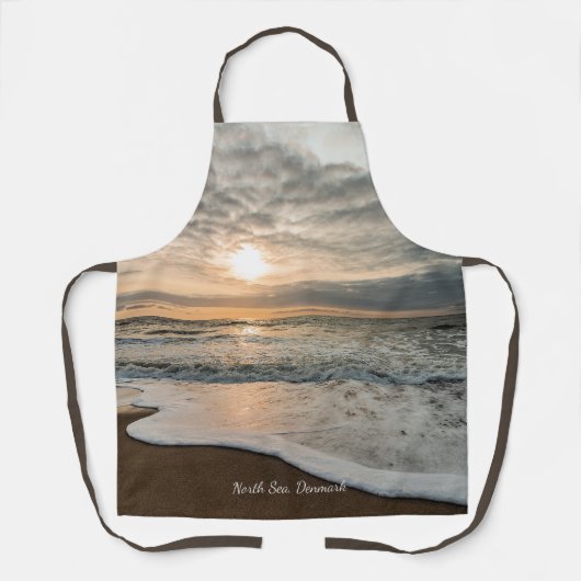 North Sea, Denmark picturesque sunset, Schort (Voorkant)