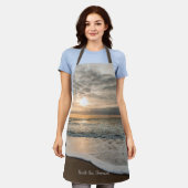 North Sea, Denmark picturesque sunset, Schort (Gedragen)