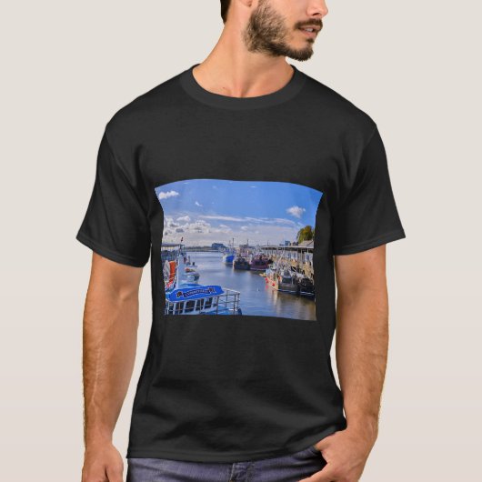 North Shields Fish Quay T-shirt (Voorkant)