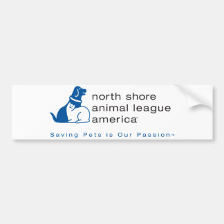 North Shore Animal League Merk Bumpersticker