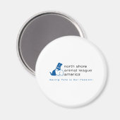 North Shore Animal League merkmagneet Magneet (Voorkant / Achterkant)