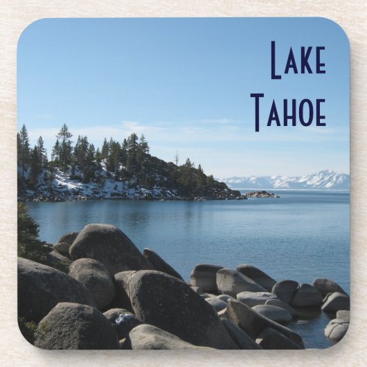 North Shore Lake Tahoe, Incline Village, Nevada Bier Onderzetter (Voorkant)