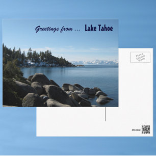 North Shore Lake Tahoe, Incline Village, Nevada Briefkaart