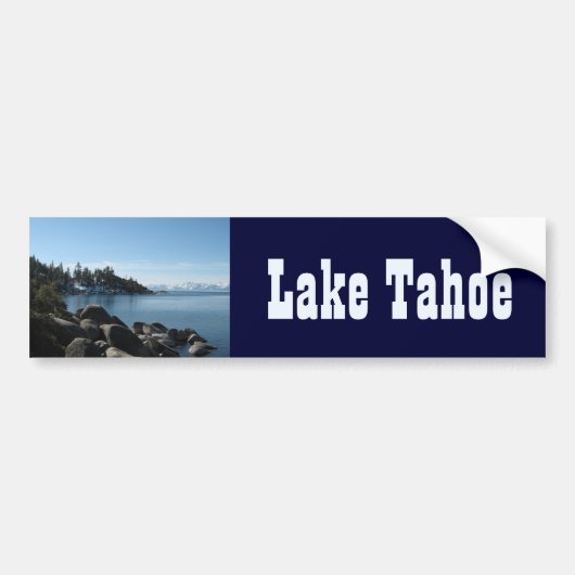 North Shore Lake Tahoe, Incline Village, Nevada Bumpersticker (Voorkant)