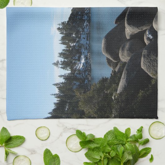 North Shore Lake Tahoe, Incline Village, Nevada Theedoek (Gevouwen)