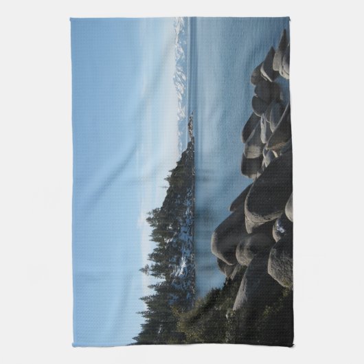 North Shore Lake Tahoe, Incline Village, Nevada Theedoek (Verticaal)