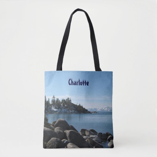 North Shore Lake Tahoe, Incline Village, Nevada Tote Bag (Voorkant)
