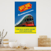 North Shore Line Electroliner Poster (Keuken)