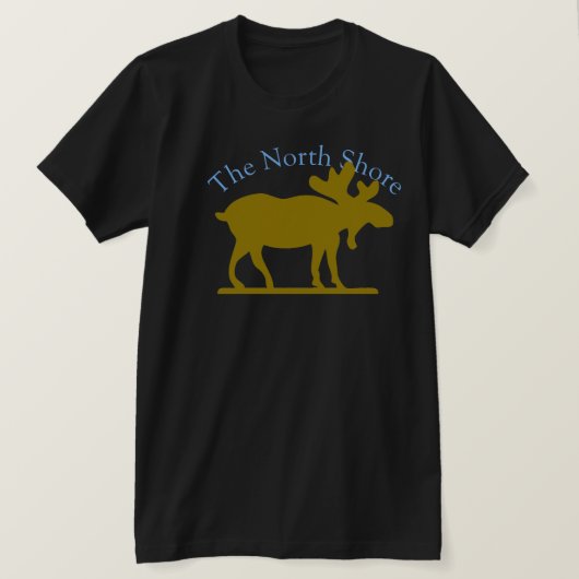 North Shore Moose T-shirt (Design voorkant)