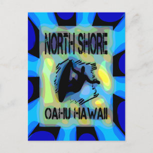 North Shore Oahu Hawaii Briefkaart