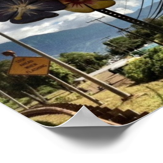 North Shore Oahu Hawaii Poster (Hoek)