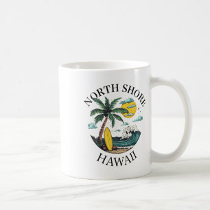 North Shore Oahu Hawaii Souvenir Surfen Hawaiaans Koffiemok