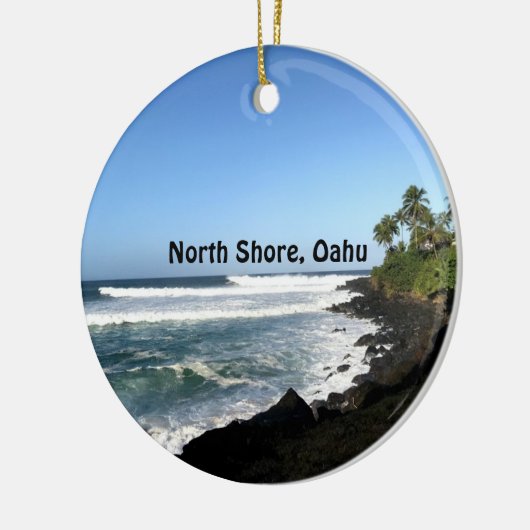North Shore, Oahu Keramisch Ornament (Links)