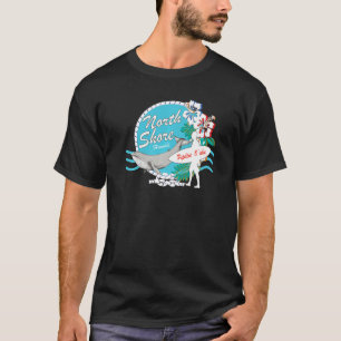 North Shore Oahu Surfer Pipeline Hawaii Whale Watc T-shirt